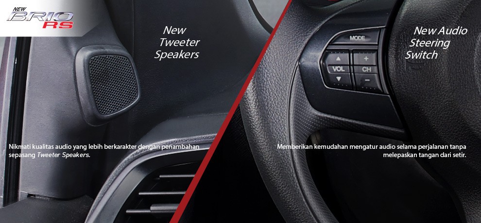 Paket Kredit Honda Brio, e ,cvt, rs, manual, matick simulasi cicilan bunga terendah ,serta spesifikasi  